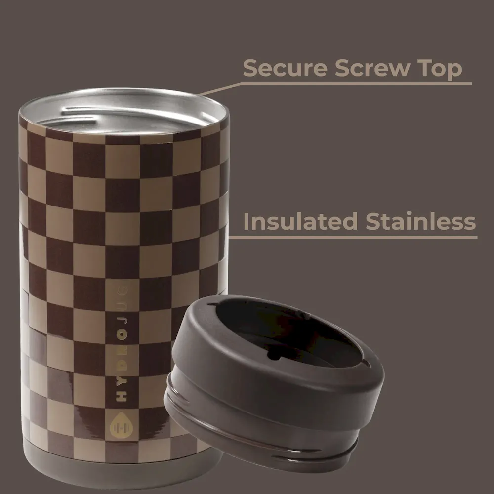 Autumn Checkers Can Cooler (16oz) - Image 5