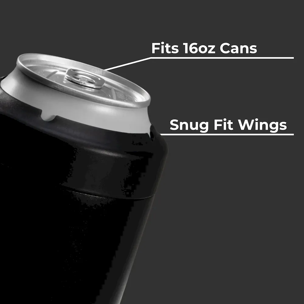 Black Can Cooler (16oz) - Image 7