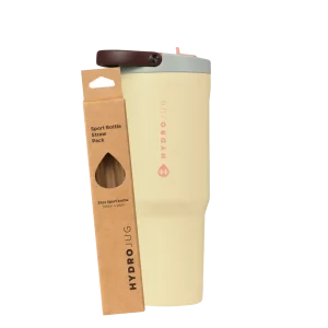 Belle Sport 32oz + Replacement Straw Pack Bundle