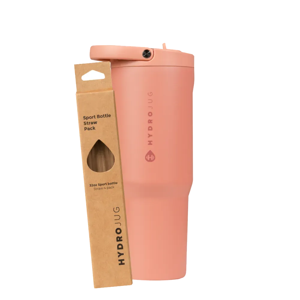 Dahlia Sport 32oz + Replacement Straw Pack Bundle