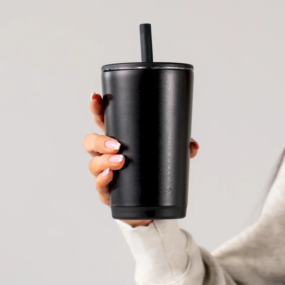 Black Everyday Tumbler 14oz - Image 2
