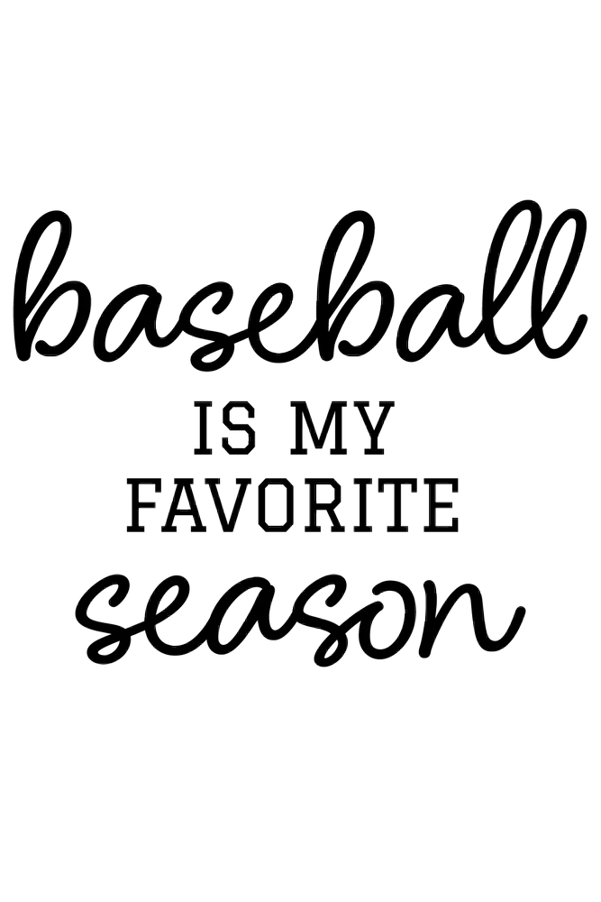 Favorite Sport Season Etching