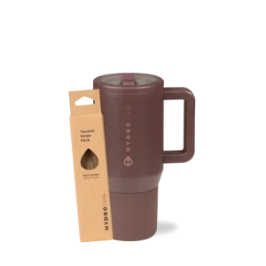 Pecan Traveler 20oz + Replacement Straw Pack Bundle