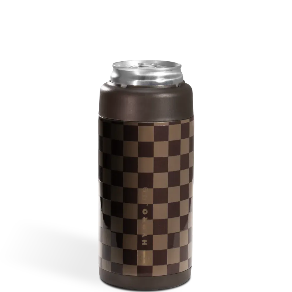 Autumn Checkers Can Cooler (Slim)
