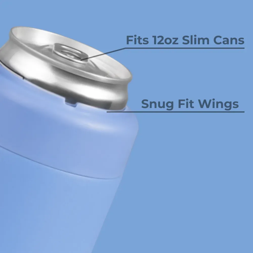 Light Blue Can Cooler (Slim) - Image 3
