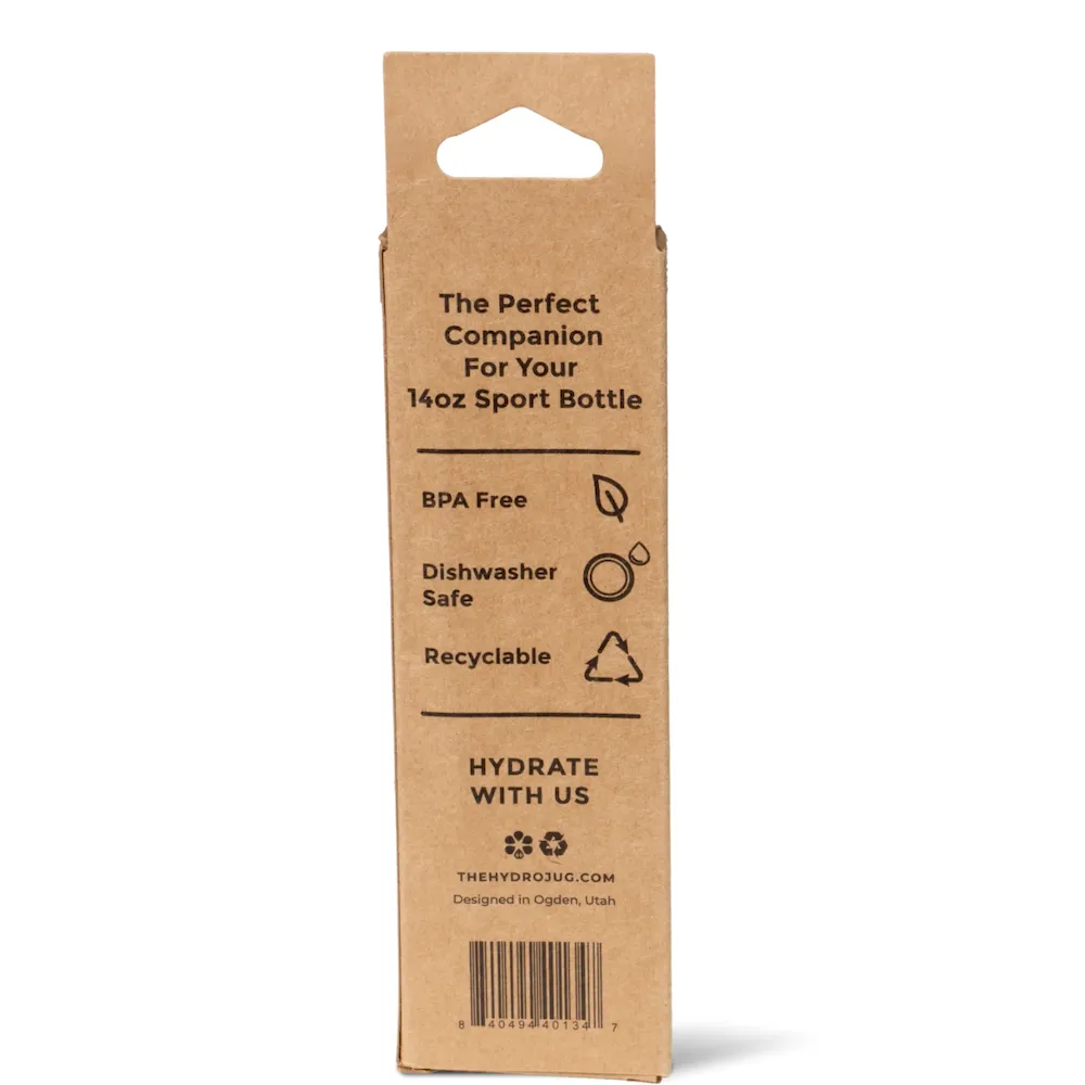 14oz Sport Straws Straw 4 Pack - Image 2