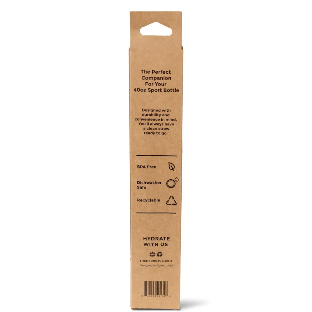 40oz Sport Straws Straw 4 Pack - Image 2