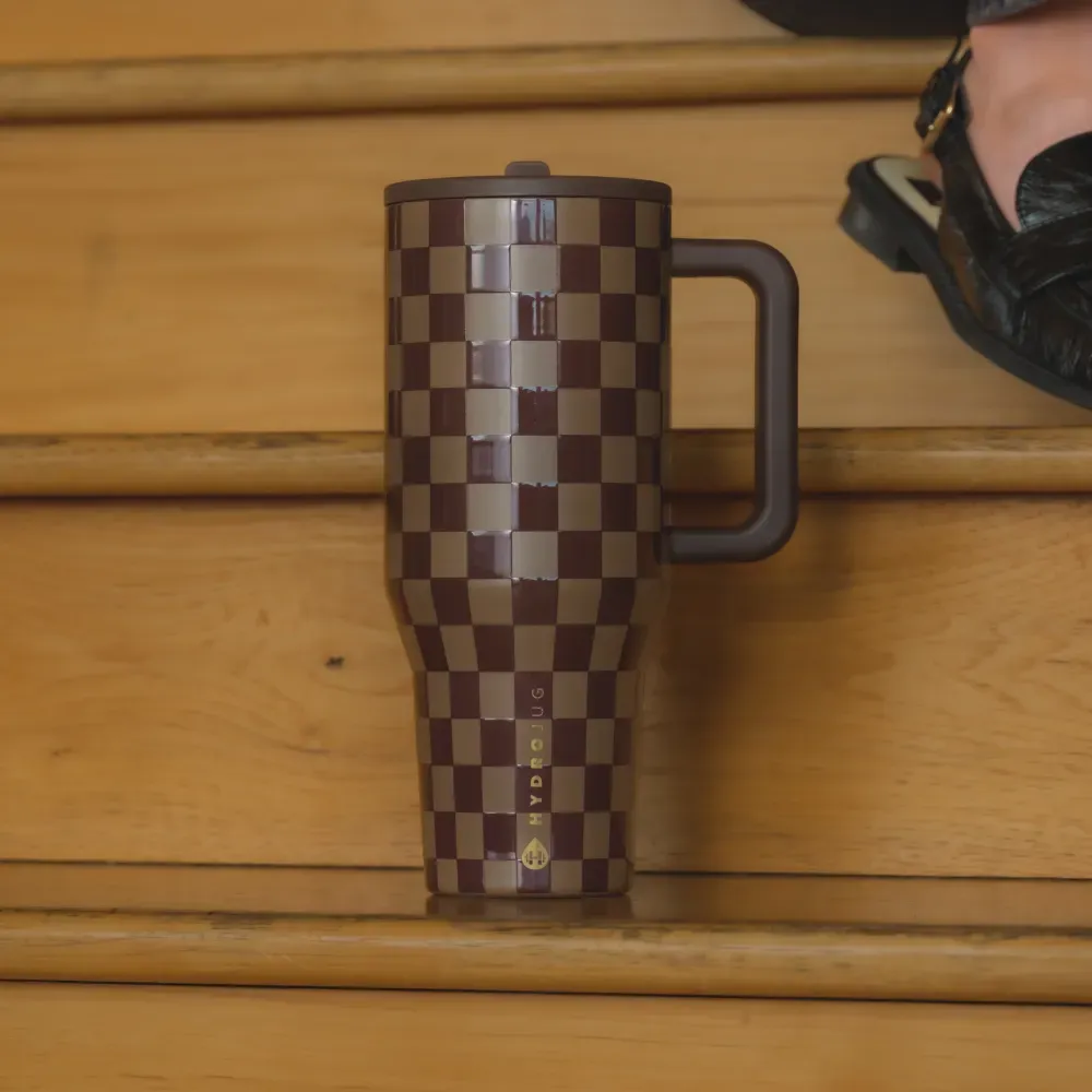Autumn Checkers PRE-SALE Ships by: December 15, 2025 Traveler (32oz) - Image 6