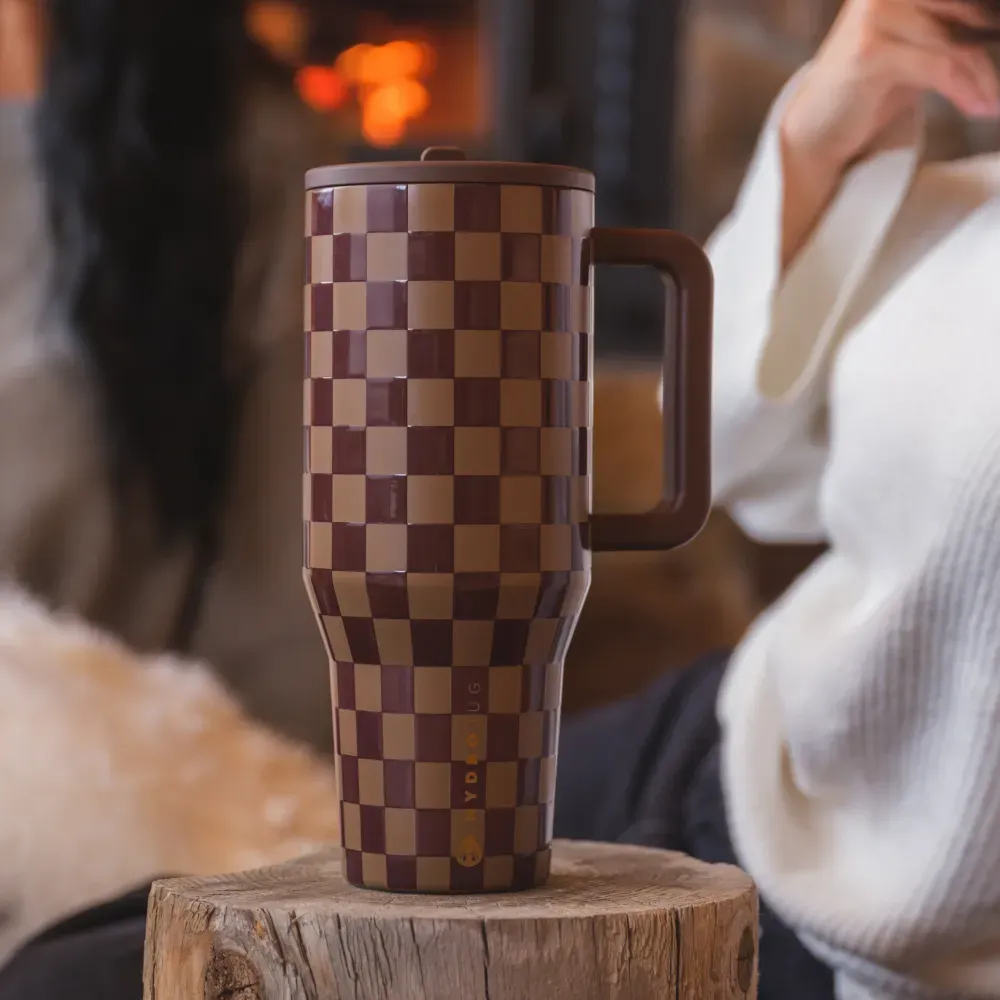 Autumn Checkers PRE-SALE Ships by: December 15, 2025 Traveler (40oz) - Image 6