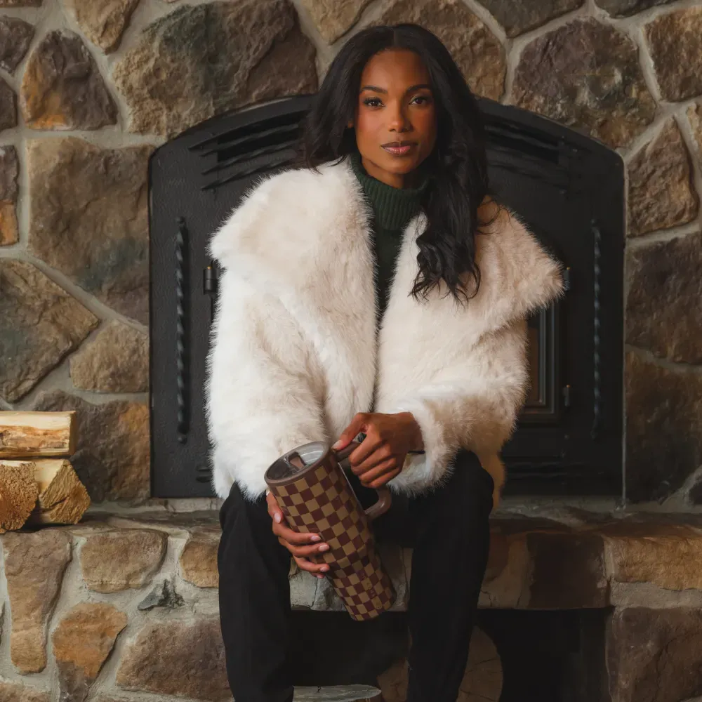 Autumn Checkers PRE-SALE Ships by: December 15, 2025 Traveler (40oz) - Image 7