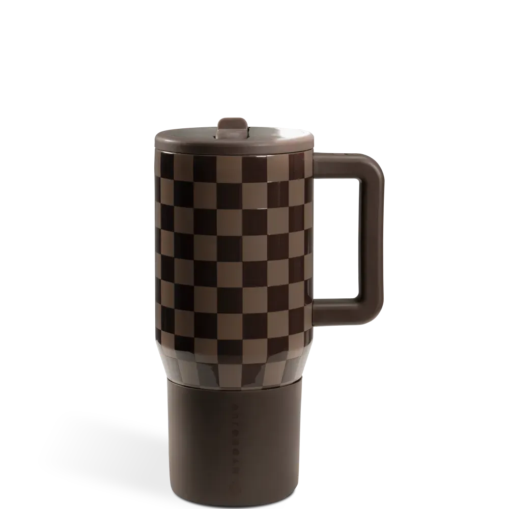 Autumn Checkers Traveler (20oz)