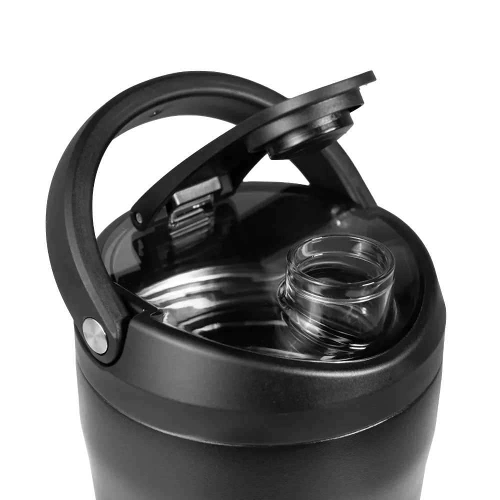 Black Insulated Shaker (24oz) - Image 2