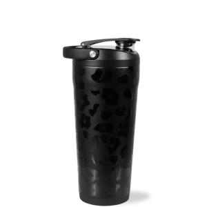 Black Leopard Insulated Shaker (24oz)