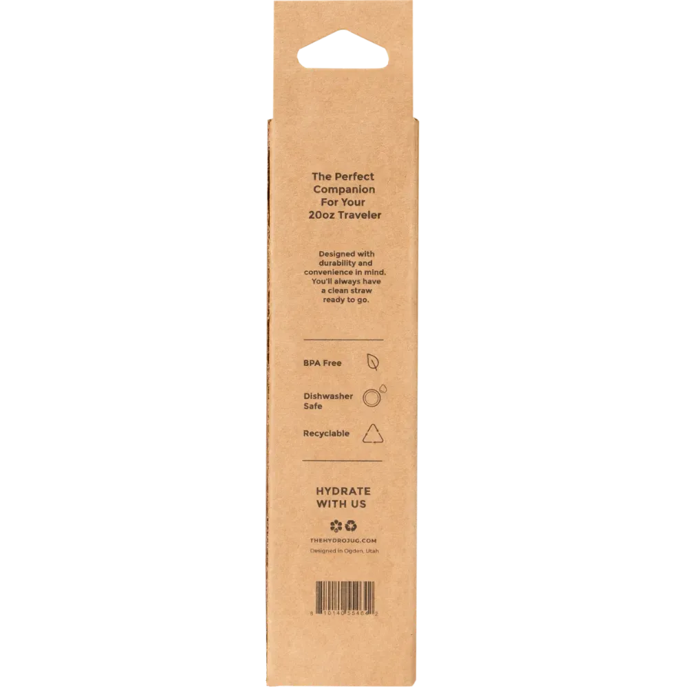 20oz Traveler Straws Straw 4 Pack - Image 2