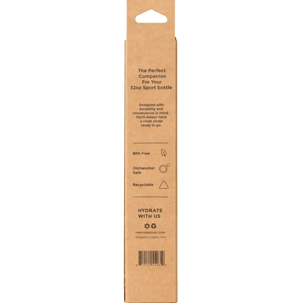 32oz Sport Straws Straw 4 Pack - Image 2